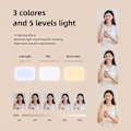Miniatyrbillede 8 af 8: Selfie Lys Clip On LED Lys til Telefon Laptop Tablet Computer Telefon Lys