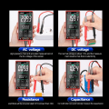 Miniatyrbild 4 av 6: Smart Digital Multimeter Touch Skärm Multimetro Tester transistor