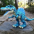 Miniatyrbilde 2 av 4: Elektrisk leke stor størrelse gå dinosaur robot Med Lys Lyd Tyrannosaurus Rex barn leker