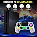 Pikkukuva 2 / 5: RGB ohjain PS4 Slim Pro Joystick Gamepad Dual Värinä Langaton Bluetooth joypad