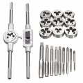Miniatyrbilde 7 av 7: Metrisk Hånd Tapp og Die Set M3-M12 Skrue Gjenge Plugger Rett Taper Reamer Verktøy