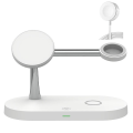 Miniatyrbillede 1 af 5: 3 i 1 Magnetisk Trådløs Oplader Ladestation
