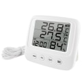 Miniatyrbild 2 av 5: Digital LCD Inomhus Bekväm Temperatur Sensor Fuktighetsmätare Termometer Hygrometer Mätare