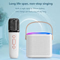 Pikkukuva 4 / 11: Mikrofoni karaoke kone kannettava Bluetooth 5.3 PA kaiutin järjestelmä 1-2 langattomilla mikrofoneilla