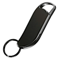 Miniatyrbild 1 av 6: V11 Smart Ljud Mini Röstinspelare 64GB USB Drive Röst Aktiverad Diktafon Nyckelring Ljud Inspelning