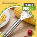 Miniatyrbillede 5 af 7: Rustfrit stål Majs skræller Majs Tærske Easy Peel Majs Tærske Majs Knive Peeler Køkken Frugt og grøntsager værktøj