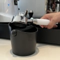 Miniatyrbillede 2 af 4: Kaffe Knock Box Stødabsorberende Espresso Box til Barista Kaffe Kværn Anti-slip Espresso Dump Bin