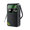 Miniatyrbilde 1 av 7: Bærbar radio fullbånd AM/FM SW
