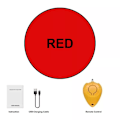 Miniatyrbillede 1 af 8: Magic Flying Ball Pro Mini Lighting Med LED Lights Remote Control Hand Controlled Boomerang Spinner Legetøj