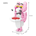 Miniatyrbillede 1 af 5: Sjove Pink Panther Mikro Diamant Blok Tegnefilm Figurer Samler Nanobricks Pædagogisk legetøj