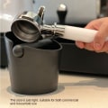 Miniatyrbillede 3 af 4: Kaffe Knock Box Stødabsorberende Espresso Box til Barista Kaffe Kværn Anti-slip Espresso Dump Bin