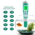 Miniatyrbild 2 av 7: 10 in 1 PH/EC/TDS/ORP/H2/Fertile/Salinity/S.G./Rresistivity/Temp  Vatten Kvalitet Meter Digital Multifunktion Tester