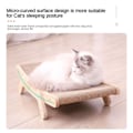 Miniatyrbilde 3 av 6: Tre katt skrape skrape avtakbar stue seng 3 i 1 skrape stolpe