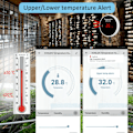 Miniatyrbild 4 av 6: Wifi Temperatur Sensor 3m Tråd Sond Digital Smartlife Termometer