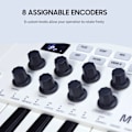 Miniatyrbillede 3 af 6: Mini USB Keyboard MIDI Controller med 25 Velocity Sensitive keys