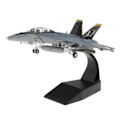 Pikkukuva 2 / 6: 1/100 Scale F/A-18 Strike Fighter Plane Diecast Näyttö malli jalustalla