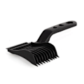 Miniatyrbillede 6 af 7: 2 Styk Kit Opgradering Barber Flad Top Hår Klip Kamme Mænd's Arc Design Buet Positionering Hår klipper Kamme Salon Frisør Værktøj