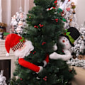 Miniatyrbillede 2 af 9: Sødt kram Træet Dukken Julemanden Snemand Jule Træ Ornament Festlig Dekor
