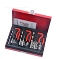 Miniatyrbild 5 av 6: 131st Gänga Reparation Verktyg M5 M6 M8 M10 M12 Spole Borr Insats Installation Kit Motor Block Återställande Skadat Set