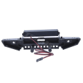 Miniatyrbillede 4 af 6: 1 stk Justerbar Metal Forside Kofanger med lys stang til 1/10 RC Crawler Trax TRX4 Defender