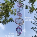 Miniatyrbild 4 av 6: Roterande Vind Klockor Tree Of Life Vind Spinner Klocka För Hem Inredning