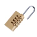 Miniatyrbillede 1 af 7: 1 stk Messing Mini 4 cifre Nummer Adgangskode Kode Lås Kombination Hængelås