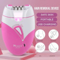 Miniatyrbilde 2 av 7: Elektrisk kvinnelig epilator for kvinner ansiktsbehandling hel kropp hårfjerner