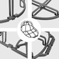 Miniatyrbilde 3 av 8: Baseball hette vasker antideformasjon hette beskytter stativ for oppvaskmaskin vask maskin hatt