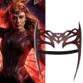 Miniatyrbild 2 av 5: Scarlet Häxa Huvudkläder Superhjälte Krona För Vuxen Wanda Maximoff Mask Halloween Dräkter För Kvinnor