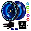 Miniatyrbild 1 av 7: Responsive Yoyo K1-Plus With Yoyo Sack + 5 Strings Och Yo-Yo Glove Gif