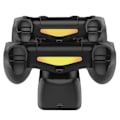 Miniatyrbilde 4 av 6: Doble kontrollere lader stasjon rask lading dokk gamepad holder base stativ