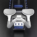 Miniatyrbild 7 av 7: Armbåge rulle buk stärkande hjul apparat automatisk återkastning kondition rulle bantning magen kondition utrustning