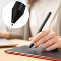 Pikkukuva 5 / 7: 2 kpl tabletti kynä kärki kulumista kestävä vaihdettava kynä kärki titaaniseos hopea Samsung Galaxy Tab