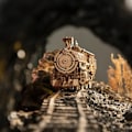 Miniatyrbillede 3 af 6: 3D Mekanisk Model Træ Model Bygning Klods Kits Samling Legetøj