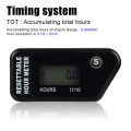 Miniatyrbillede 3 af 6: Trådløs Vibration Time Tæller Auto Motor Timer Tæller Måler