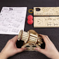 Miniatyrbillede 4 af 6: 3D Træ Puslespil Legetøj Kit Kreativt Hjerner Teaser Fødselsdag For børn