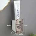 Miniatyrbillede 9 af 9: 1 styk Automatisk Tandpasta Dispenser Badeværelse Tilbehør Væg montering
