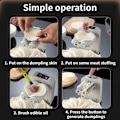 Miniatyrbillede 4 af 6: Automatisk Elektrisk Dumpling Maker Maskin Press Mould Køkken Tilbehør