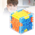 Miniatyrbilde 3 av 6: 3D Maze Magic Cube Sekssidig Transparent Puzzle Speed Cube Rolling Ball Magic Cubes Maze Leker