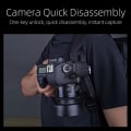 Miniatyrbilde 7 av 11: Universal DSLR Kamera Gimbal Arca Swiss Quick Release Plate Clamp Quick Switch Stativ Slider Mount