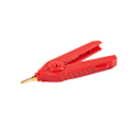Miniatyrbillede 3 af 6: 2 stk sæt LCR-belagt kobber alligator clips kelvin fire klip andnæb clips