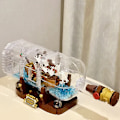 Miniatyrbilde 2 av 7: Send In A Flaske Drifting Båter Byggeklosser Klosser Klosser Barn Utdanning Leker Jule Gaver