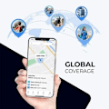 Miniatyrbild 4 av 6: 3 bitar Mini GPS Tracker Anti-lost