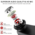 Miniatyrbild 4 av 9: Bluetooth 5.1 Hörlurar Sport Stereo Vattentät Trådlös Hörlurar Låg Latency Hörsnäckor