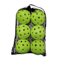 Miniatyrbild 1 av 5: 6 bitar Pickleball Ballar 40 Hål Pickleball Hög Elastisk Tålig Ihålig Ballar
