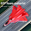 Miniatyrbilde 5 av 10: RC Plane 2.4G Med LED Lys Fly Fjernkontroll Kontroll Flying Modell Glider EPP Skum Leker