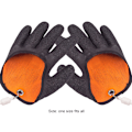 Miniatyrbillede 6 af 9: Fiske handsker Anti-skrid Beskyt Hånd mod Puncture Rad Fisherman Professional Fang Fisk Latex Jagt handsker
