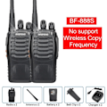 Miniatyrbilde 8 av 8: 2 pieces  Walkie Talkie UHF 400 470MHz 888s Long Range To Way Skinke Radios Transceiver for Jakt Hotell