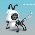 Miniatyrbillede 2 af 3: Honningbi Gul Hvid Legetøj Gør-det-selv Samlet Touch Sensing Bee Insekt STAM Legetøj