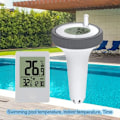 Miniatyrbillede 2 af 6: Trådløs Flydende Pool Termometer Svømning Bad Vand SPA Akvarier Digital LCD Temperatur Monitor